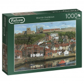 Jumbo Pussel - Whitby Harbour 1000 Bitar Jumbo Pussel - Whitby Harbour 1000 Bitar