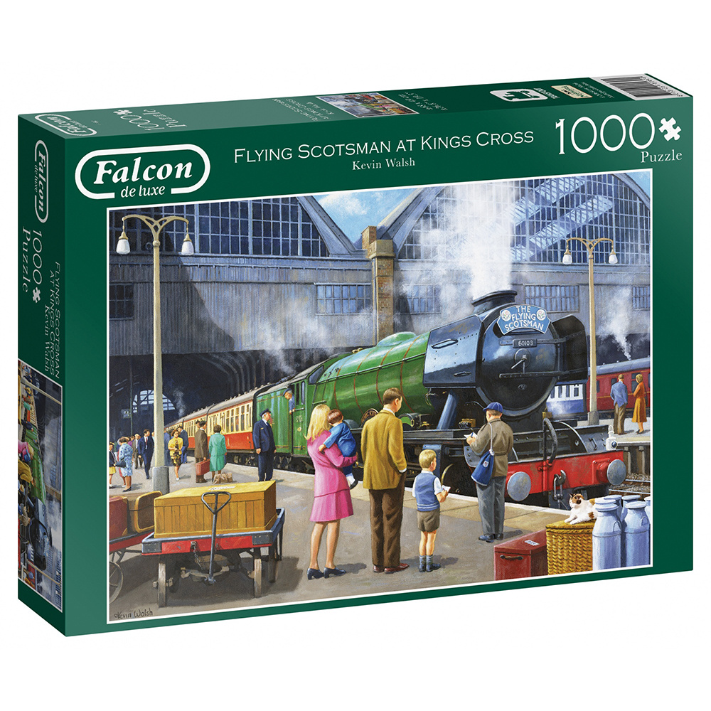 Jumbo Pussel - Flying Scotsman at Kings cross 1000 Bitar