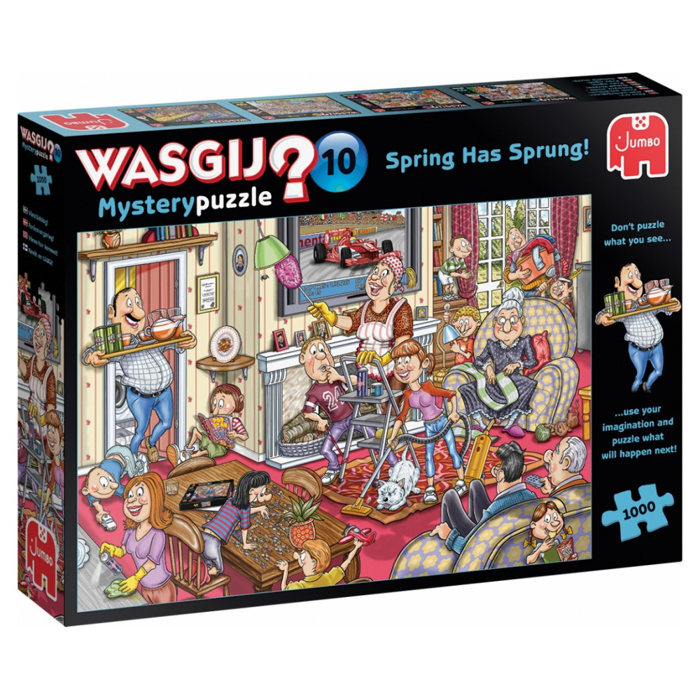 Wasgij? Mystery #10 - Spring has Sprung! 1000 Bitar