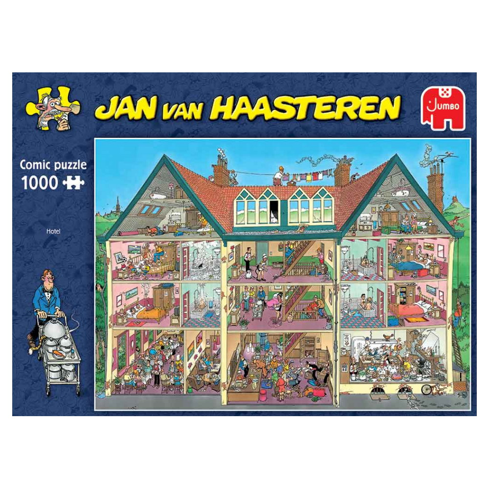 Jan van Haasteren - Hotel 1000 Bitar