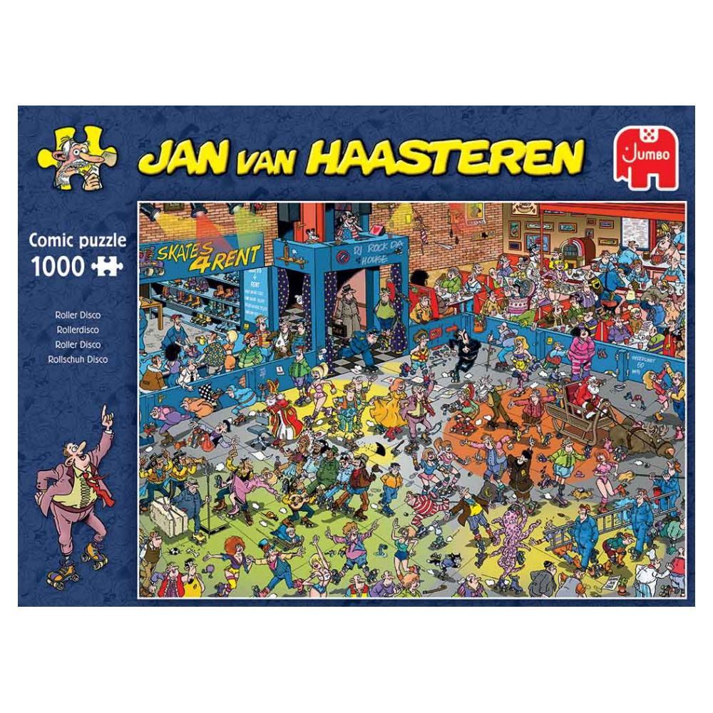 Jan van Haasteren - Roller Disco 1000 Bitar