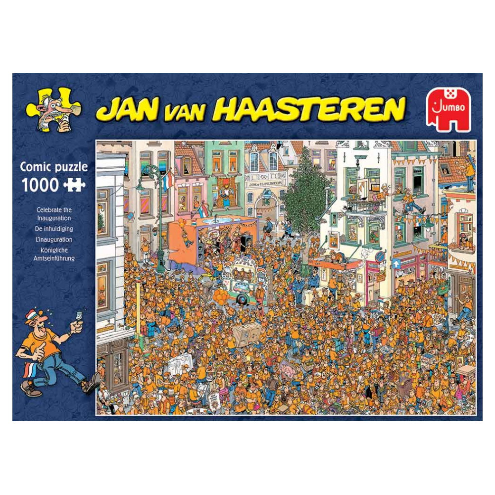 Jan van Haasteren - Celebrate the Inauguration 1000 Bitar
