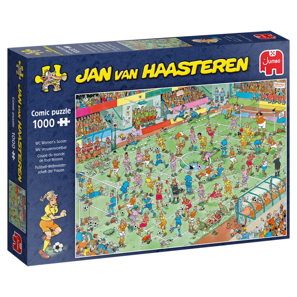Jan van Haasteren - Womens Soccer 1000 Bitar