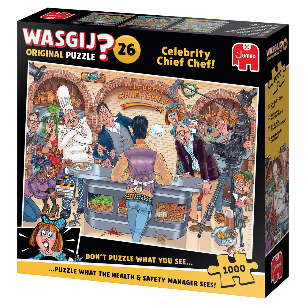 Wasgij? Original #26 - Celebrity Chief Chef! 1000 Bitar