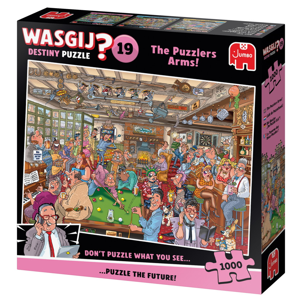 Wasgij? Destiny #19 - The Puzzlers Arms 1000 Bitar