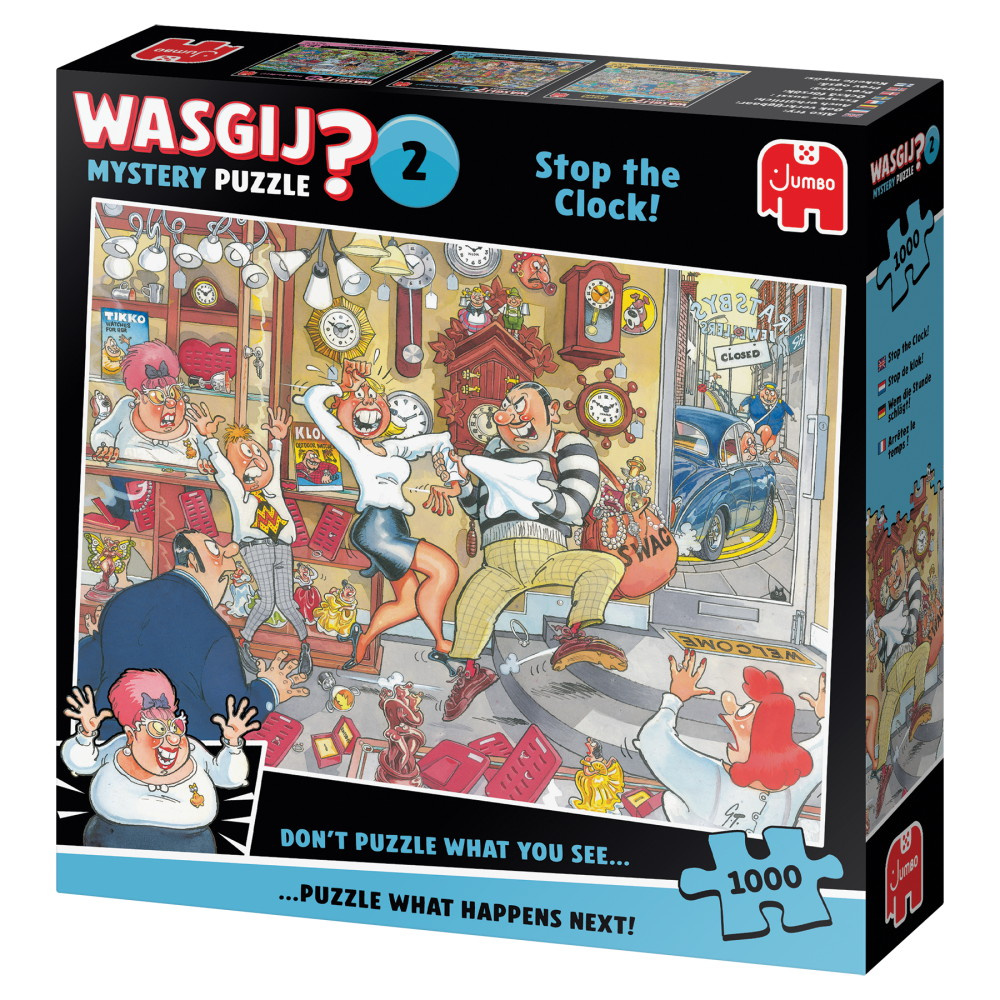 Wasgij? Mystery #2 - Stop The Clock! 1000 Bitar