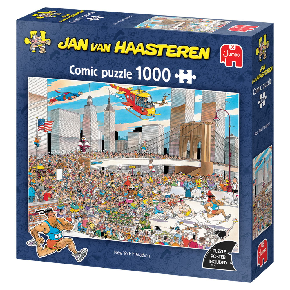 Jan van Haasteren Pussel - New York Marathon 1000 Bitar
