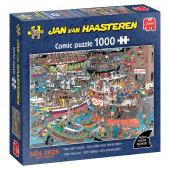 Jan van Haasteren Pussel - Step Aboard - Sail 2025 Amsterdam 1000 Bitar Jan van Haasteren Pussel - Step Aboard - Sail 2025 Amsterdam 1000 Bitar