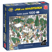 Jan van Haasteren Pussel: Christmas Tree Market 1000 Bitar Jan van Haasteren Pussel: Christmas Tree Market 1000 Bitar