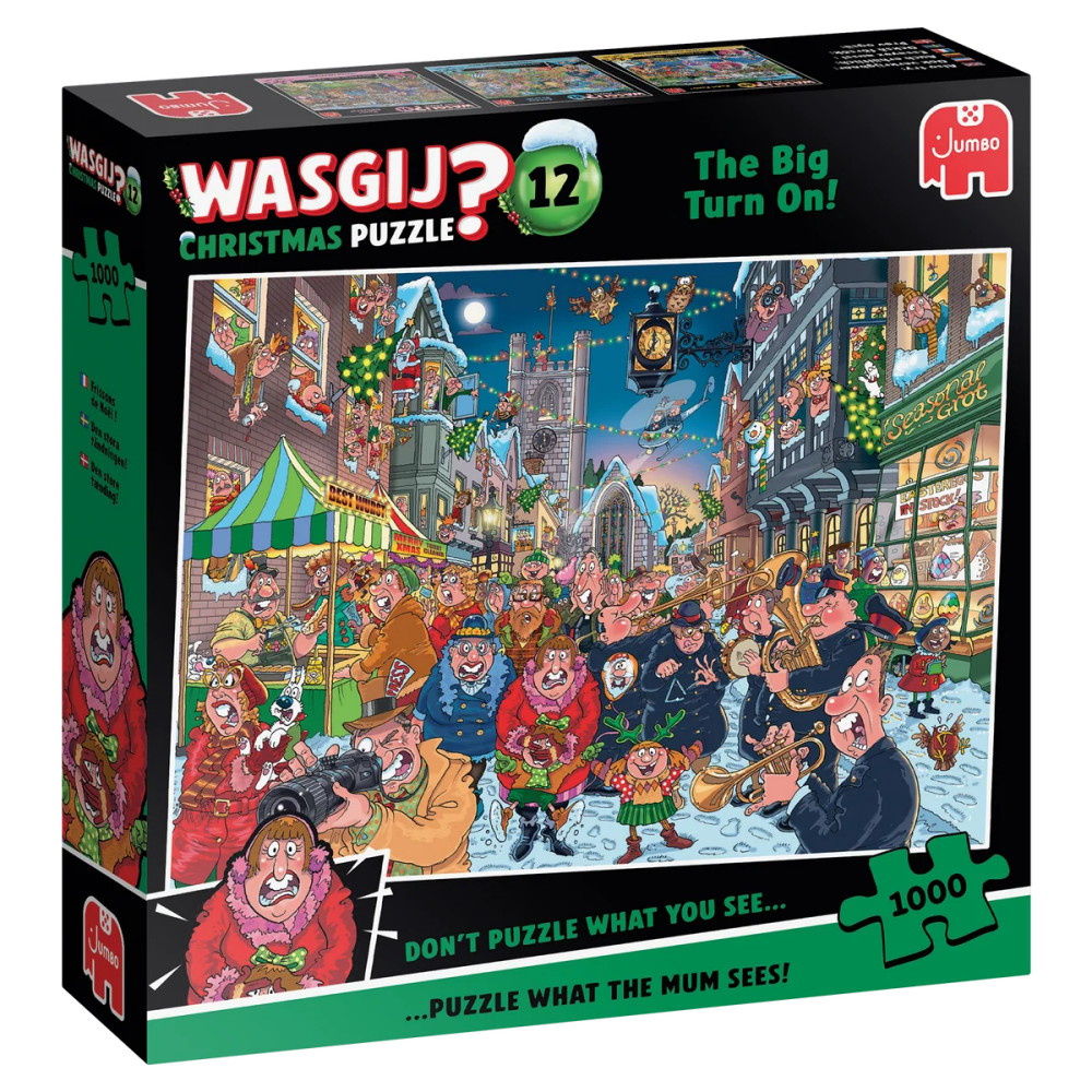 Wasgij? Christmas #12 - The Big Turn On! 1000 Bitar
