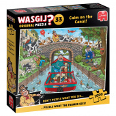Wasgij? Original #33 - Calm on the Canal 1000 Bitar Wasgij? Original #33 - Calm on the Canal 1000 Bitar
