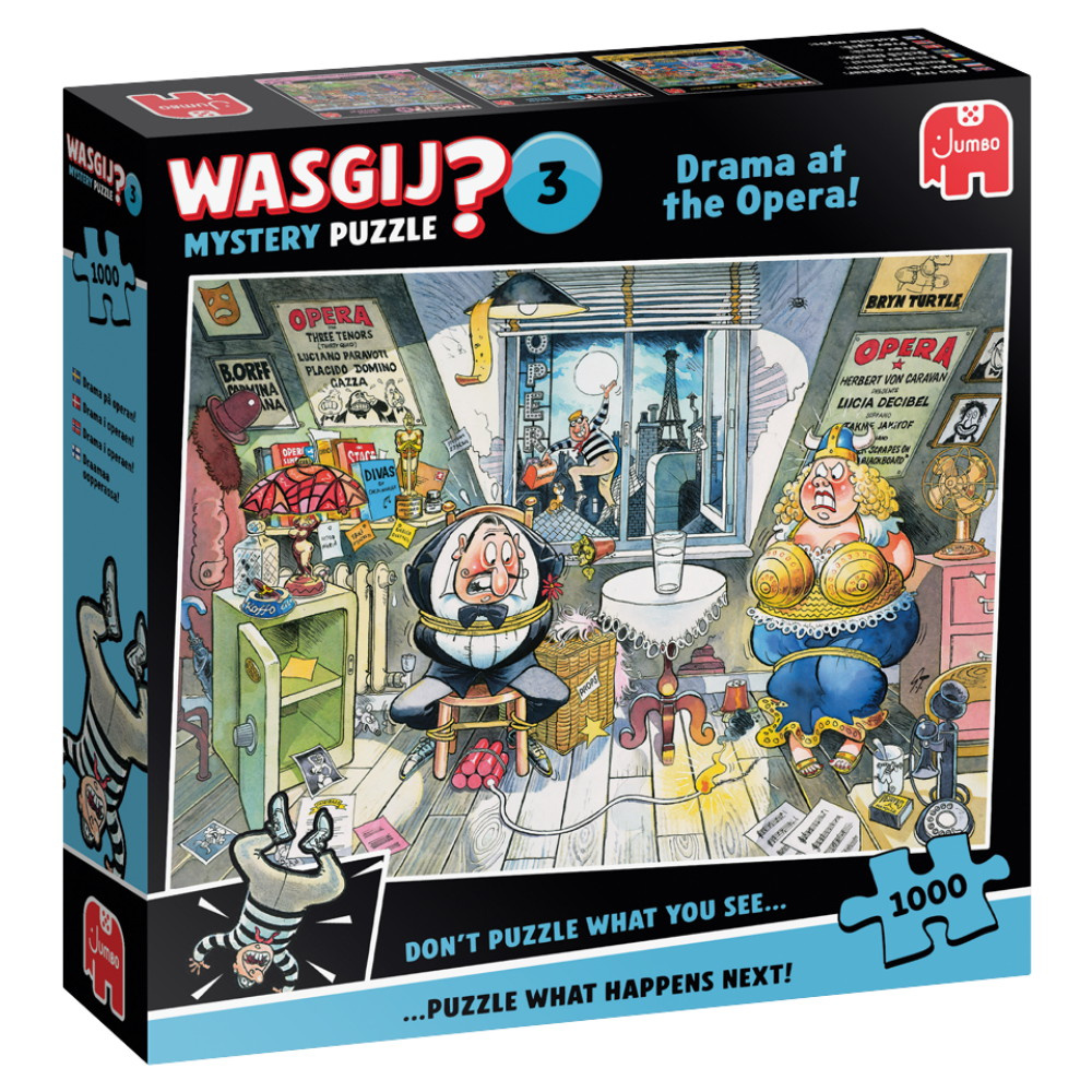 Wasgij? Mystery #3 - Drama At The Opera 1000 Bitar