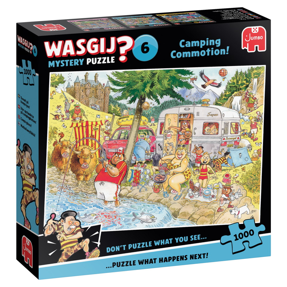 Wasgij? Mystery #6 - Camping Commotion! 1000 Bitar