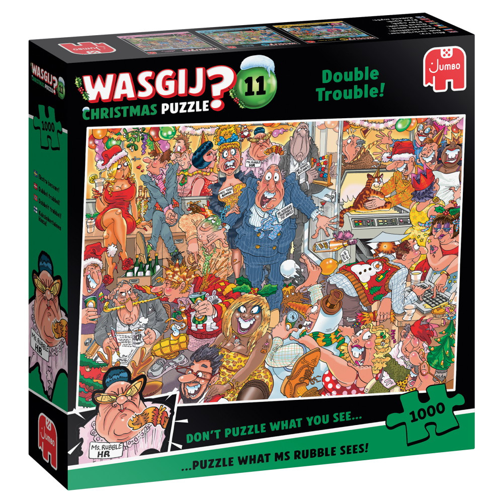 Wasgij? Christmas #11 - Double Trouble! 1000 Bitar
