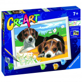 CreArt - Jack Russell valp CreArt - Jack Russell valp