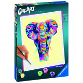 CreArt - Funkig elefant