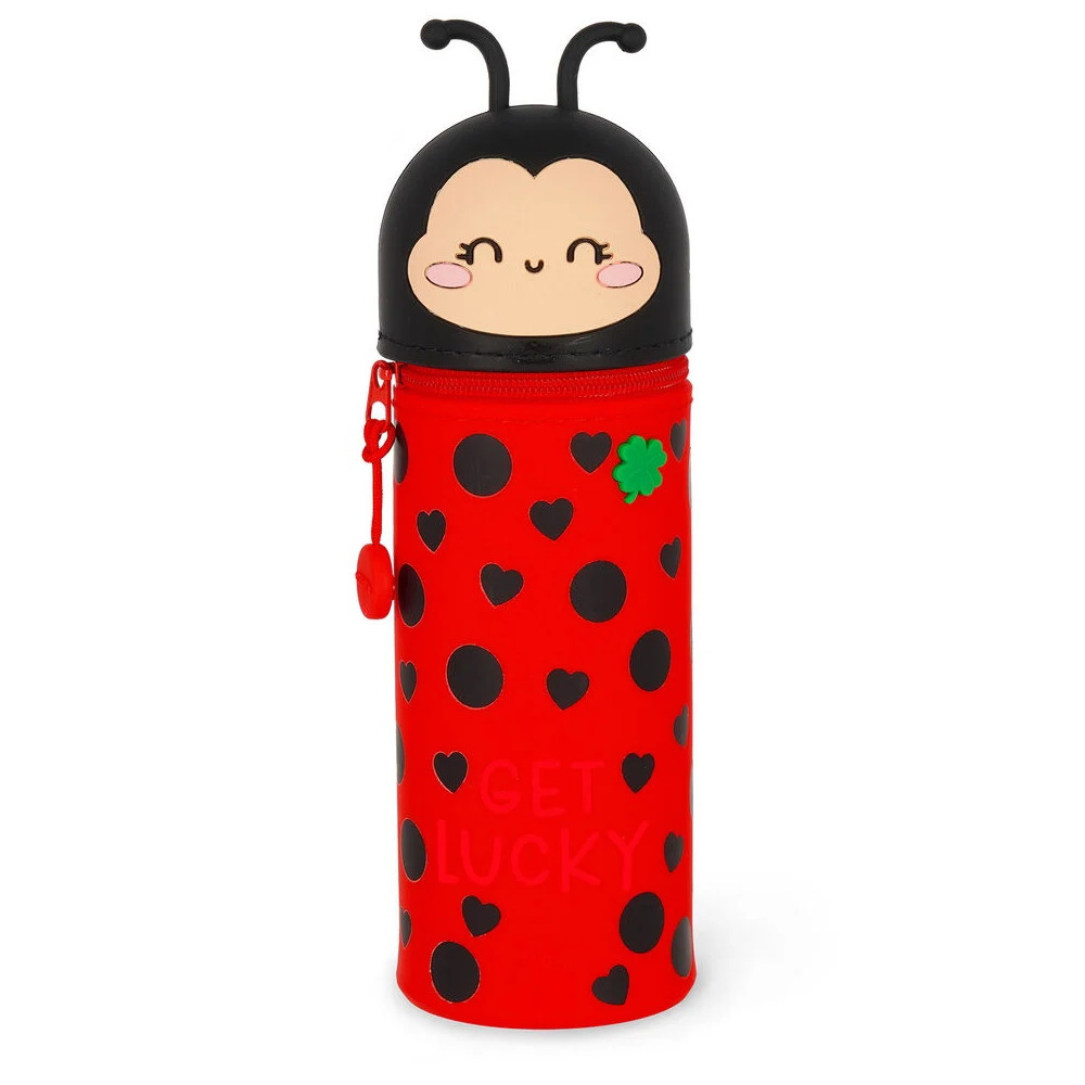 Pennfodral av silikon - Ladybug