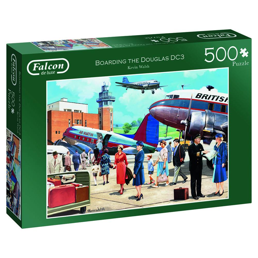 Jumbo Pussel - Boarding the Douglas DC3 500 Bitar