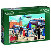 Jumbo Pussel - Boarding the Douglas DC3 500 Bitar Jumbo Pussel - Boarding the Douglas DC3 500 Bitar