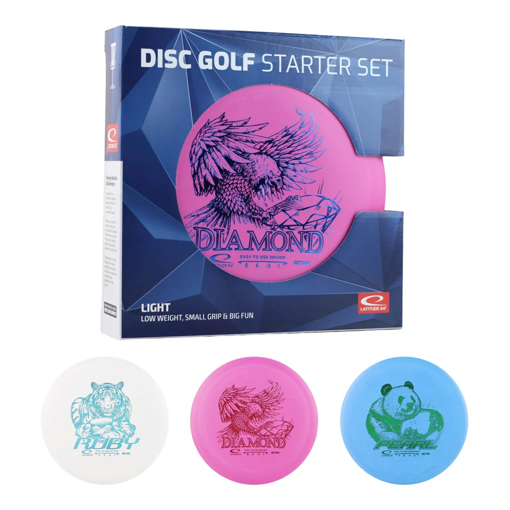Latitude 64° Disc Golf Starter Set Light