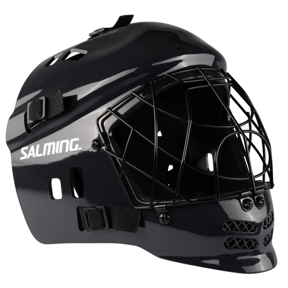 Salming Junior Målvaktshjälm, Svart
