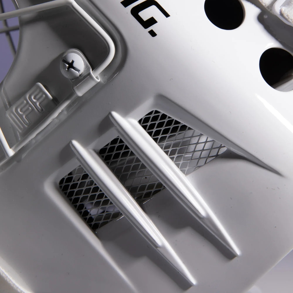 Salming Phoenix Elite Målvaktshjälm, Vit