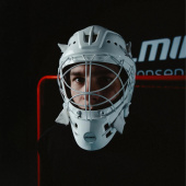 Salming Phoenix Elite Målvaktshjälm, Vit Salming Phoenix Elite Målvaktshjälm, Vit