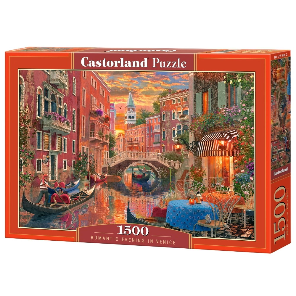 Castorland - Romantic Evening in Venice 1500 Bitar