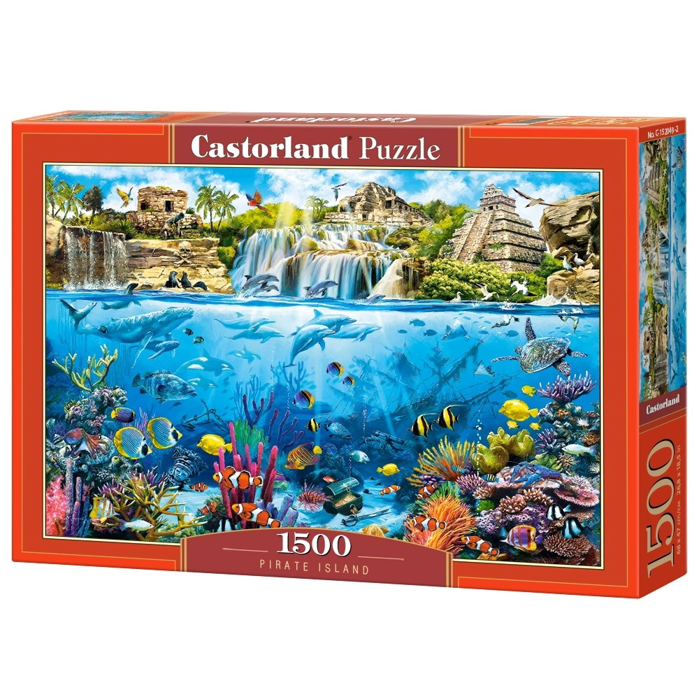 Castorland - Pirate Island 1500 Bitar