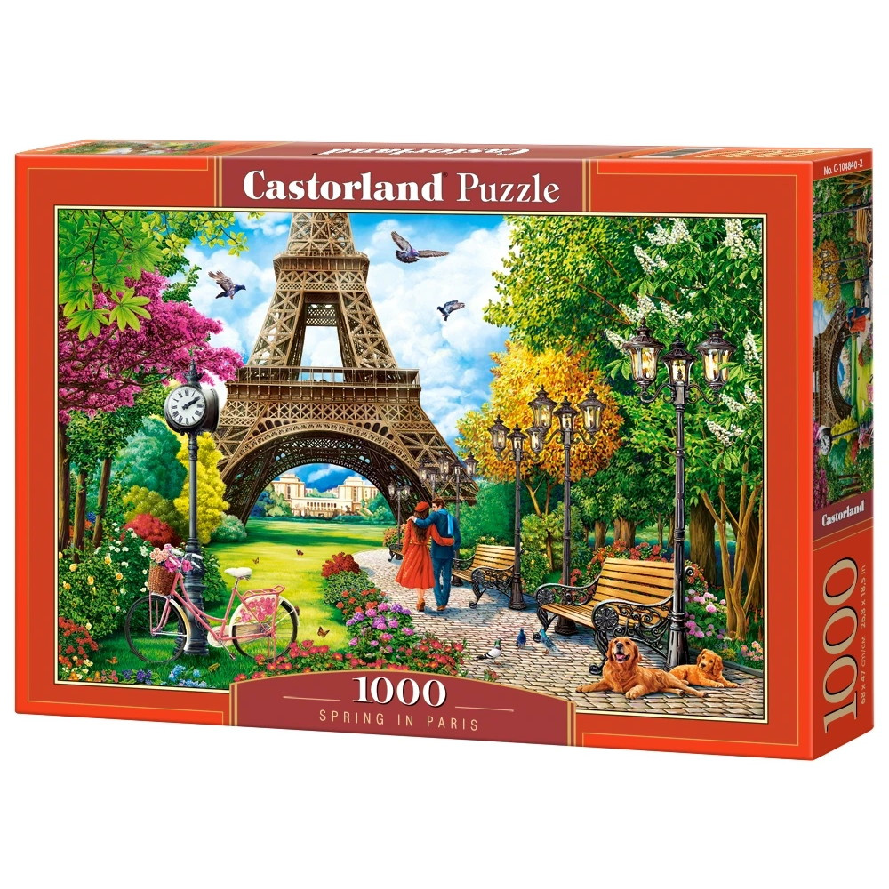 Castorland - Spring in Paris 1000 Bitar