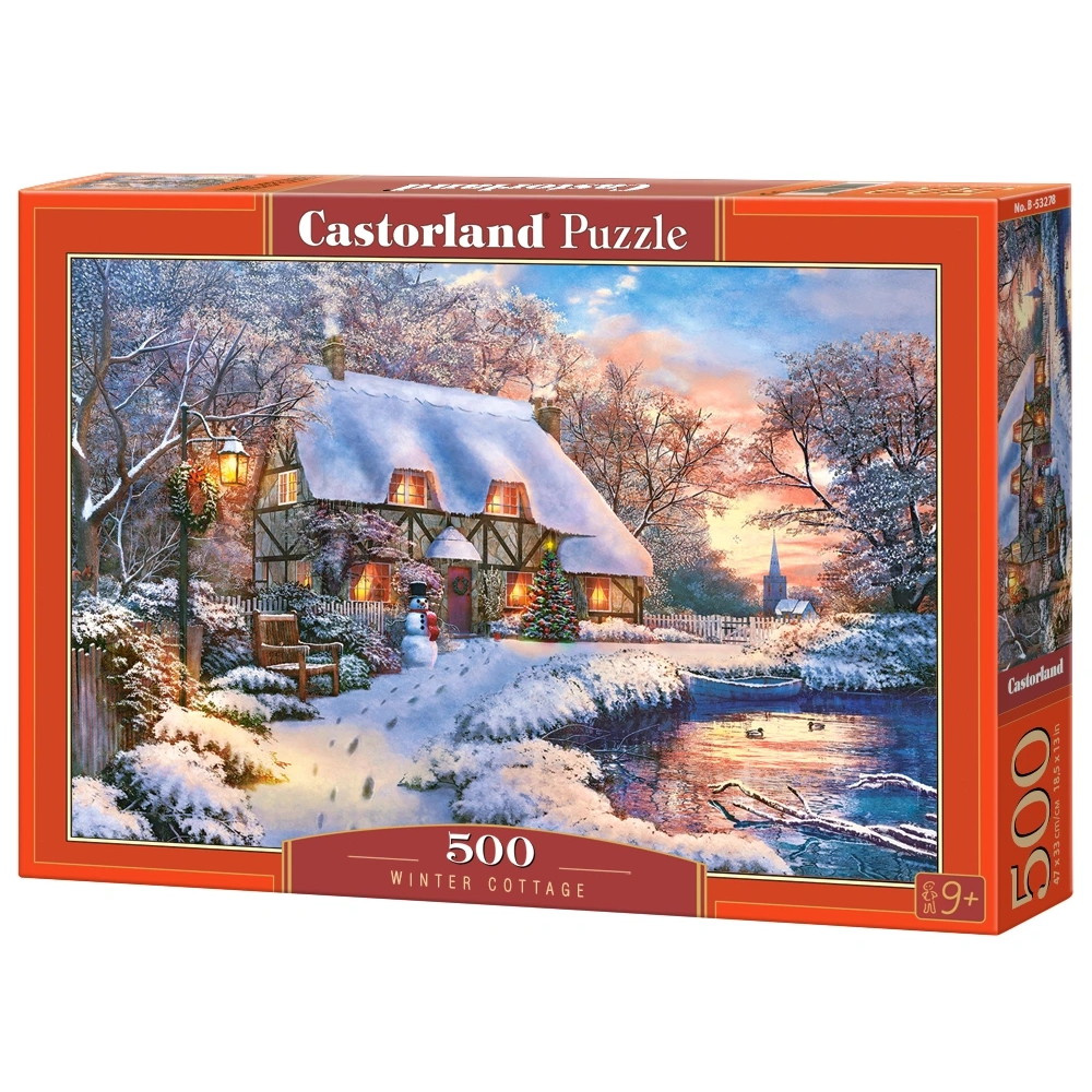 Castorland - Winter Cottage 500 Bitar