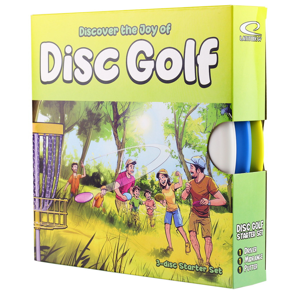 Discover the Joy of Disc Golf - 3 Disc Starter Set