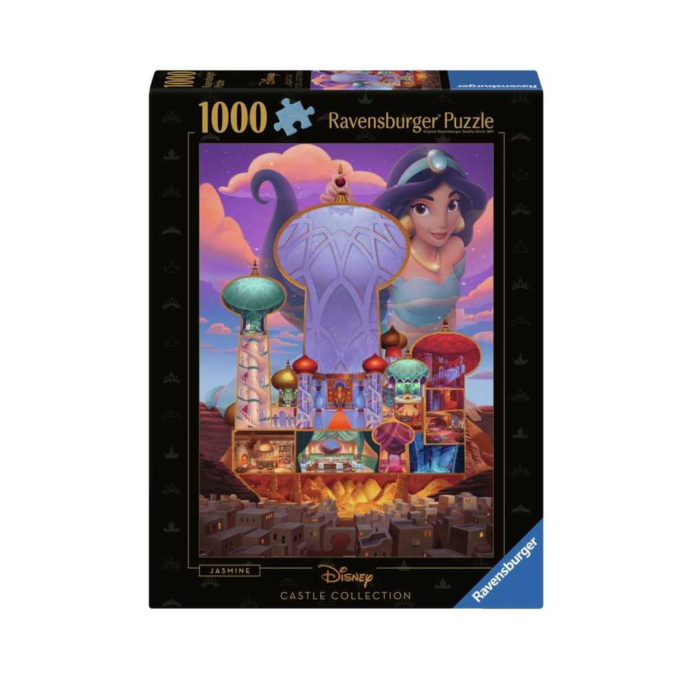 Ravensburger Pussel: Disneyslott Jasmine 1000 Bitar