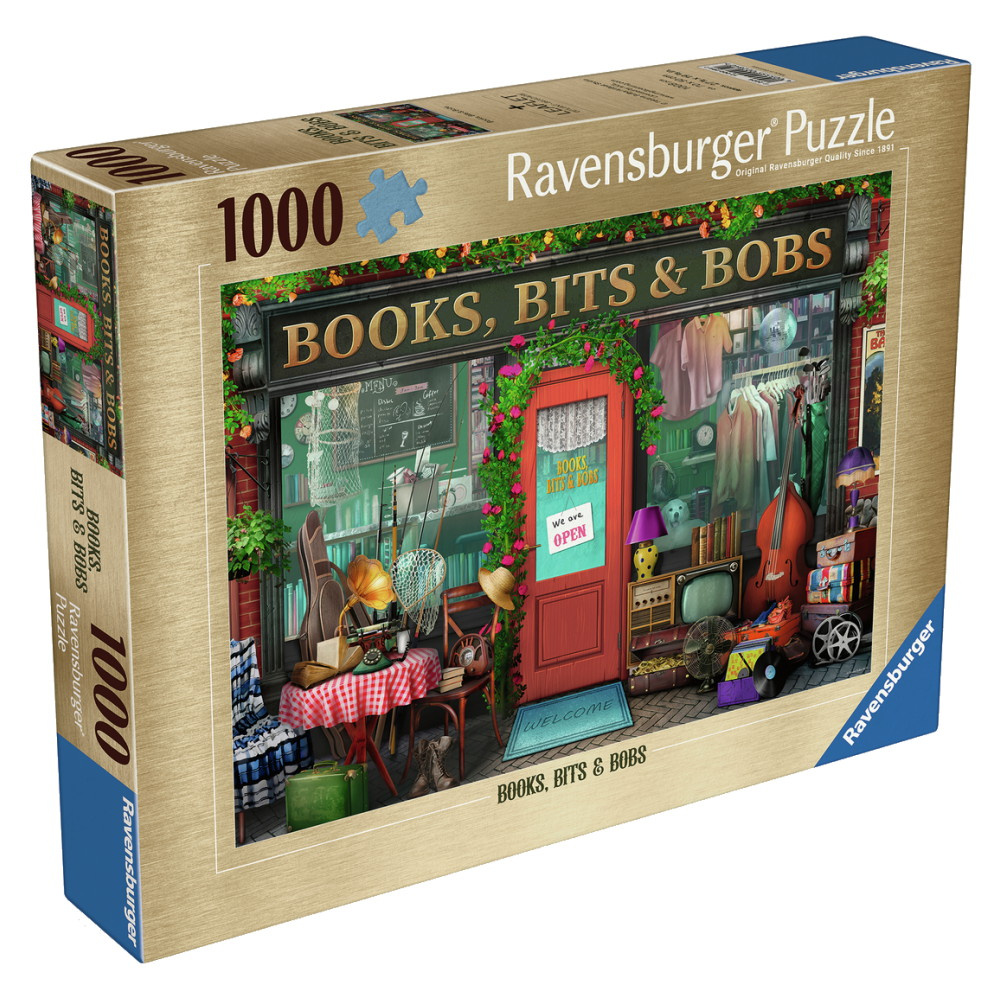 Ravensburger Pussel: Books, Bit's & Bobs 1000 Bitar