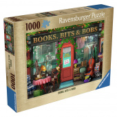 Ravensburger Pussel: Books, Bit's & Bobs 1000 Bitar Ravensburger Pussel: Books, Bit's & Bobs 1000 Bitar