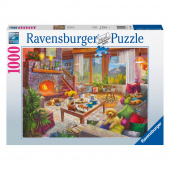 Ravensburger Pussel: Mysig stuga 1000 Bitar Ravensburger Pussel: Mysig stuga 1000 Bitar
