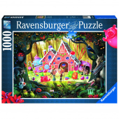 Ravensburger Pussel: Hansel and Gretel 1000 Bitar Ravensburger Pussel: Hansel and Gretel 1000 Bitar