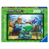 Ravensburger Pussel: Minecraft Mosaic 1000 Bitar Ravensburger Pussel: Minecraft Mosaic 1000 Bitar