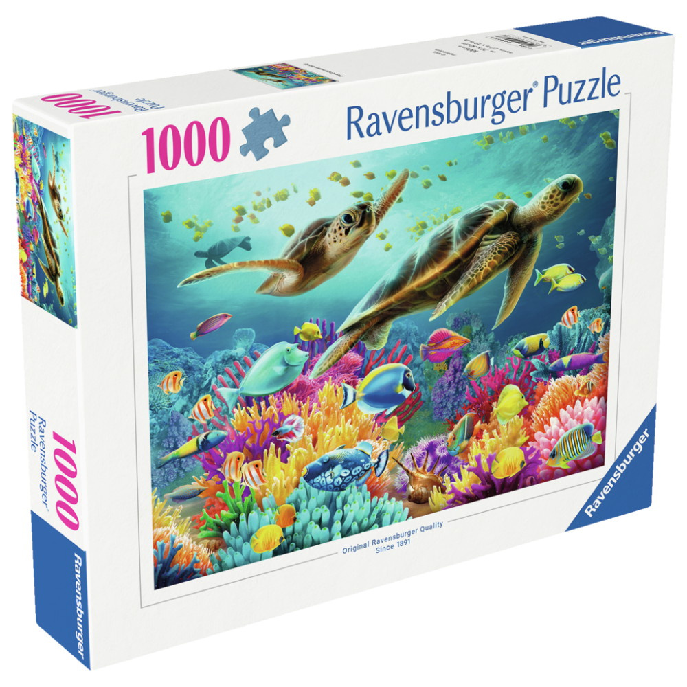Ravensburger Pussel: Blue Underwater World 1000 Bitar