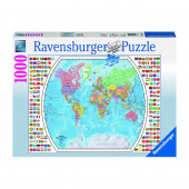 Ravensburger pussel: Political World Map - 1000 bitar Ravensburger pussel: Political World Map - 1000 bitar
