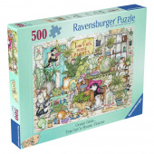 Ravensburger Pussel - Tom Cat's House Plant 500 Bitar Ravensburger Pussel - Tom Cat's House Plant 500 Bitar
