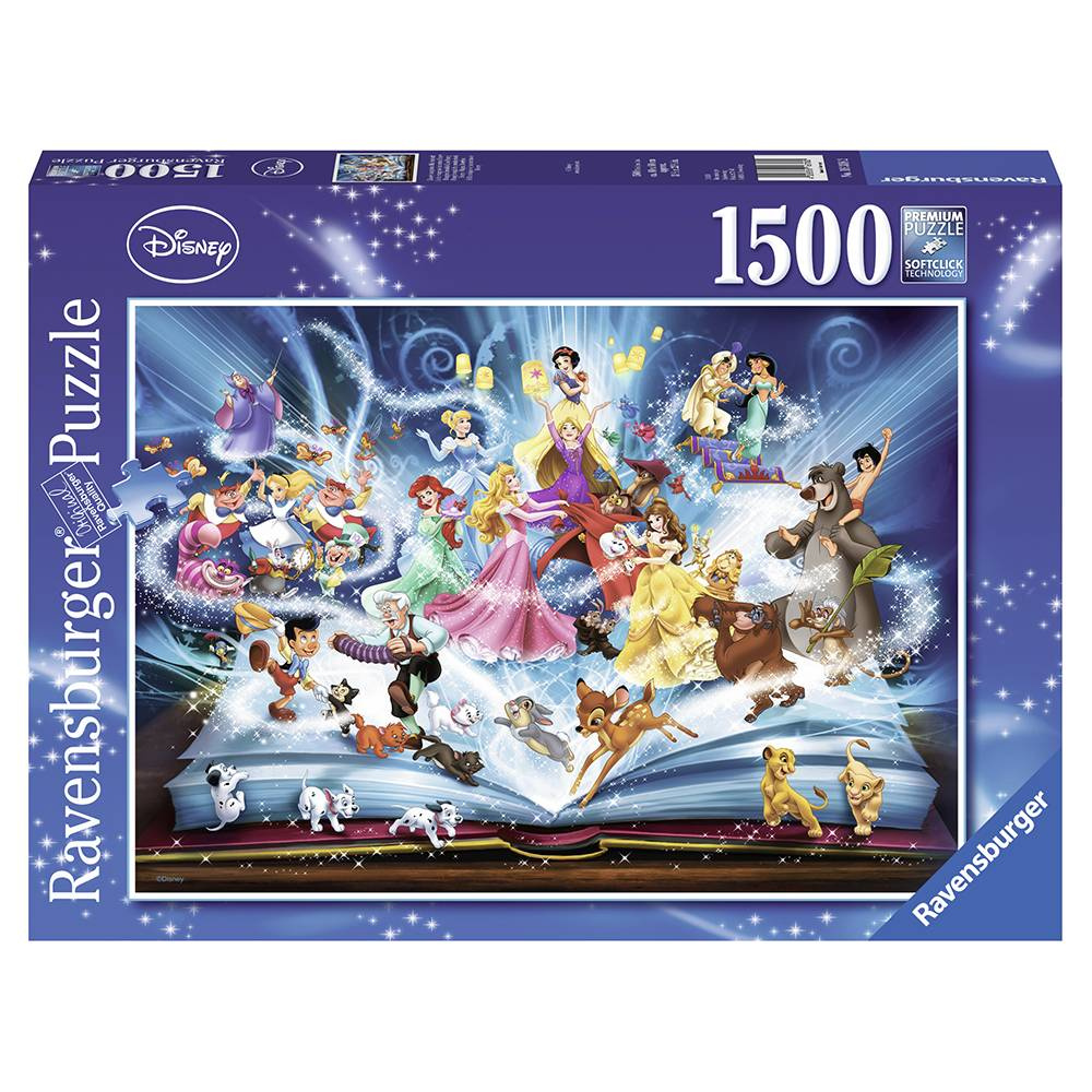 Ravensburger pussel: Disney's Magical Storybook 1500 bitar