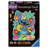 Ravensburger Pussel -  Wooden Disney Stitch 150 Bitar Ravensburger Pussel -  Wooden Disney Stitch 150 Bitar
