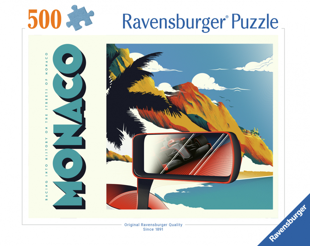 Ravensburger Pussel - Monaco Grand Prix 500 bitar
