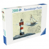 Ravensburger Pussel: Romantic Lighthouse 2000 Bitar Ravensburger Pussel: Romantic Lighthouse 2000 Bitar
