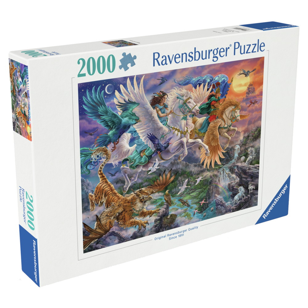 Ravensburger Pussel: Pegasus and Friends 2000 Bitar