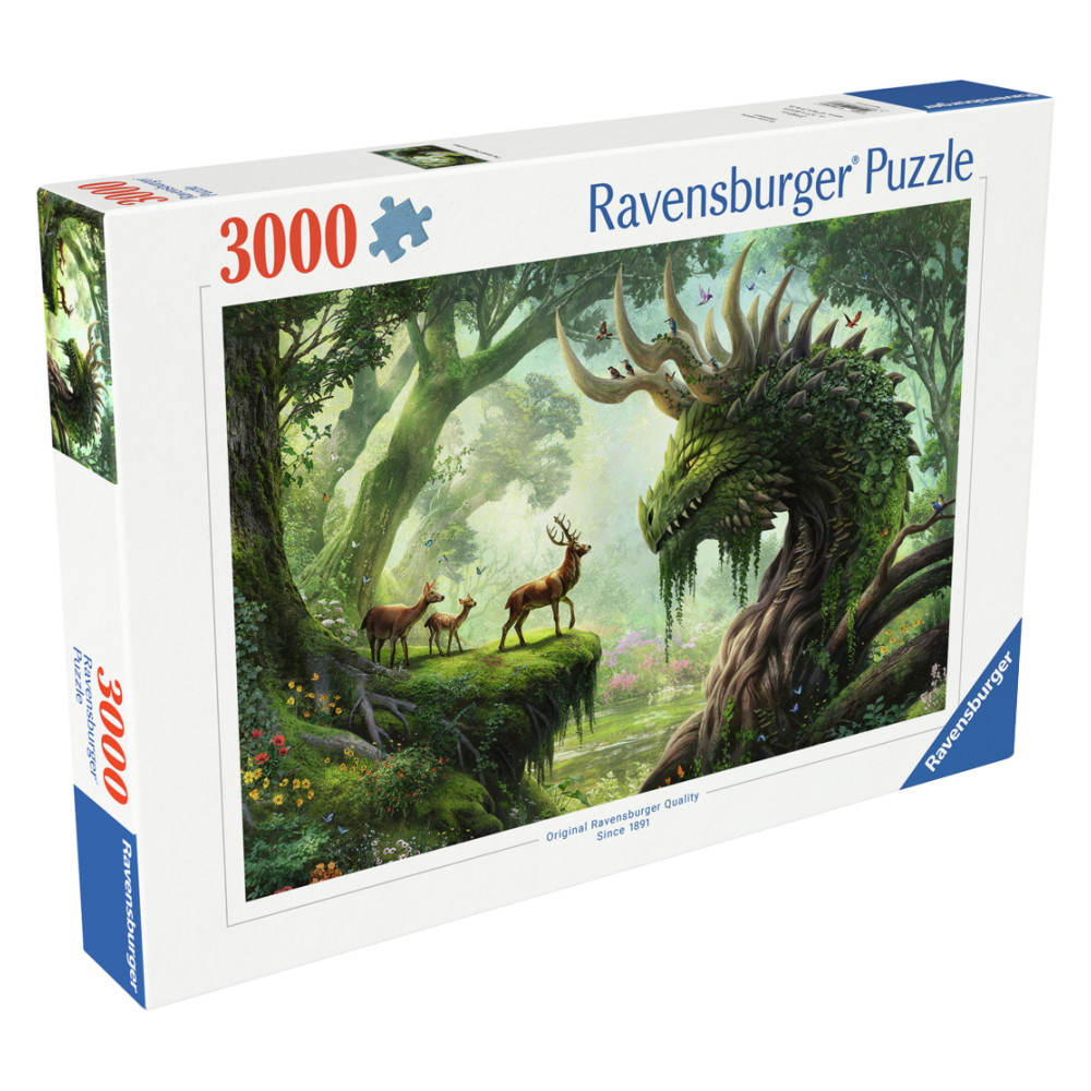 Ravensburger Pussel - The Forest Dragon awakes 3000 Bitar