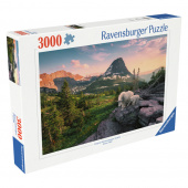 Ravensburger Pussel - Alpine Goat with Baby 3000 Bitar Ravensburger Pussel - Alpine Goat with Baby 3000 Bitar