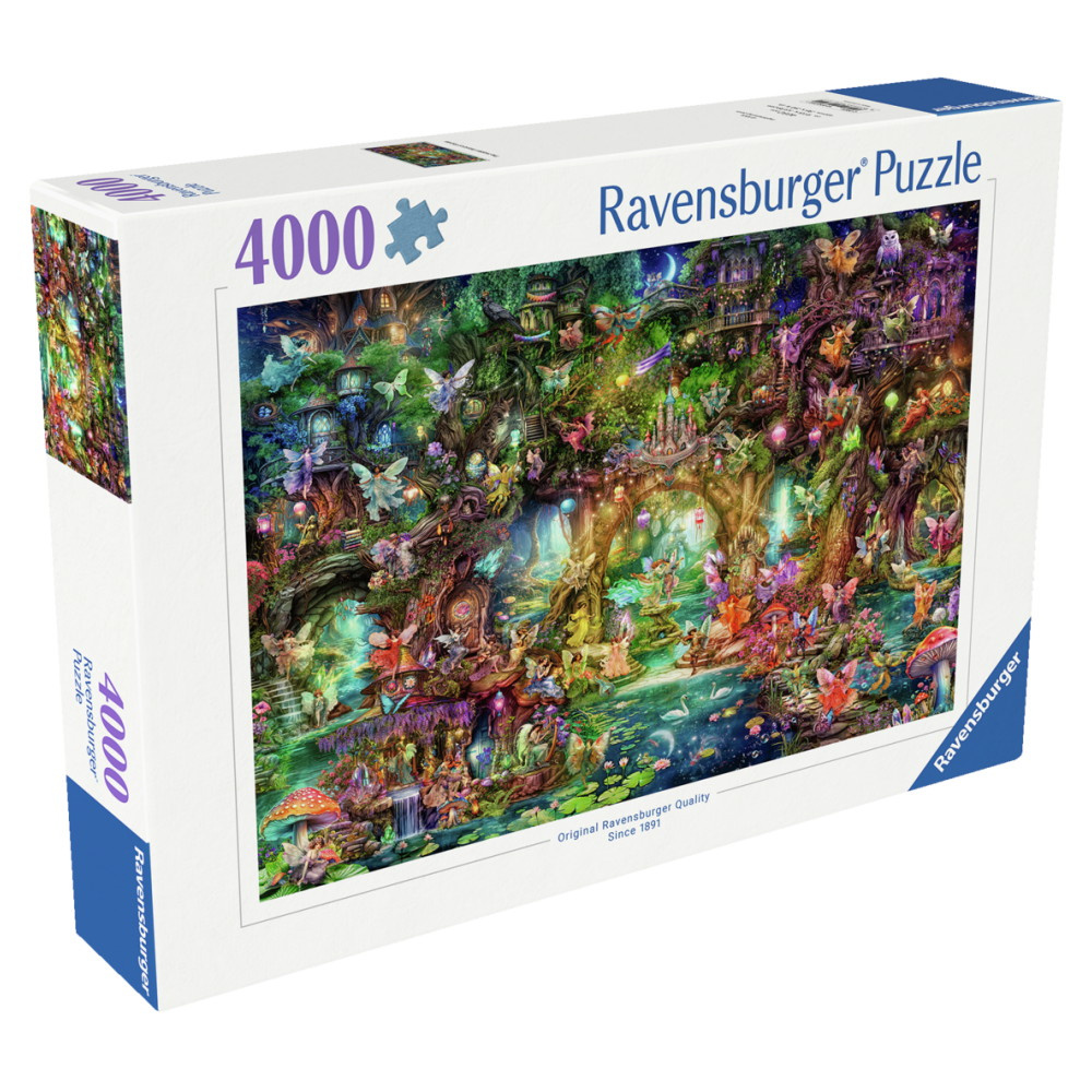 Ravensburger Pussel - The Hidden World of Fairies 4000 Bitar