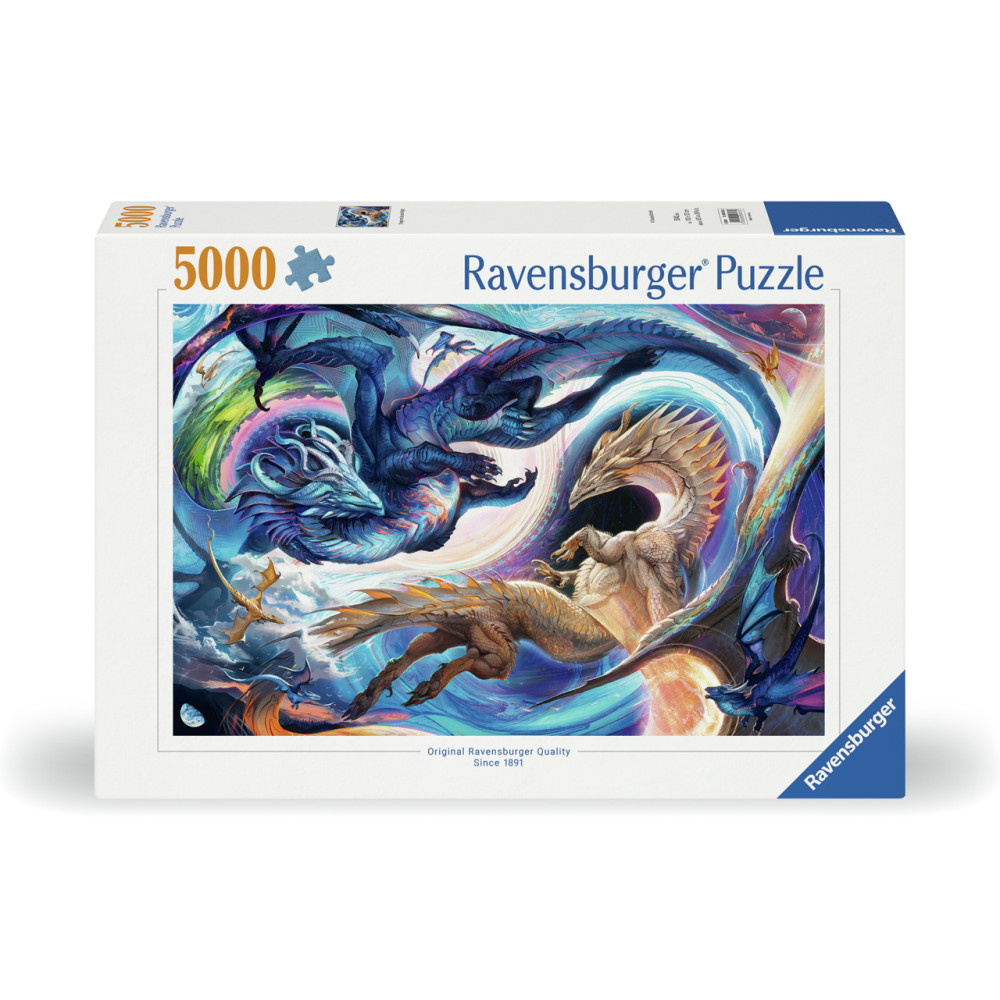 Ravensburger Pussel: Dragon Day And Night 5000 Bitar